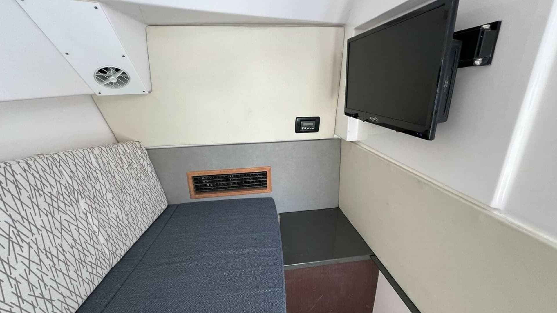 2019 Everglades 340 Dual Console- Cabin