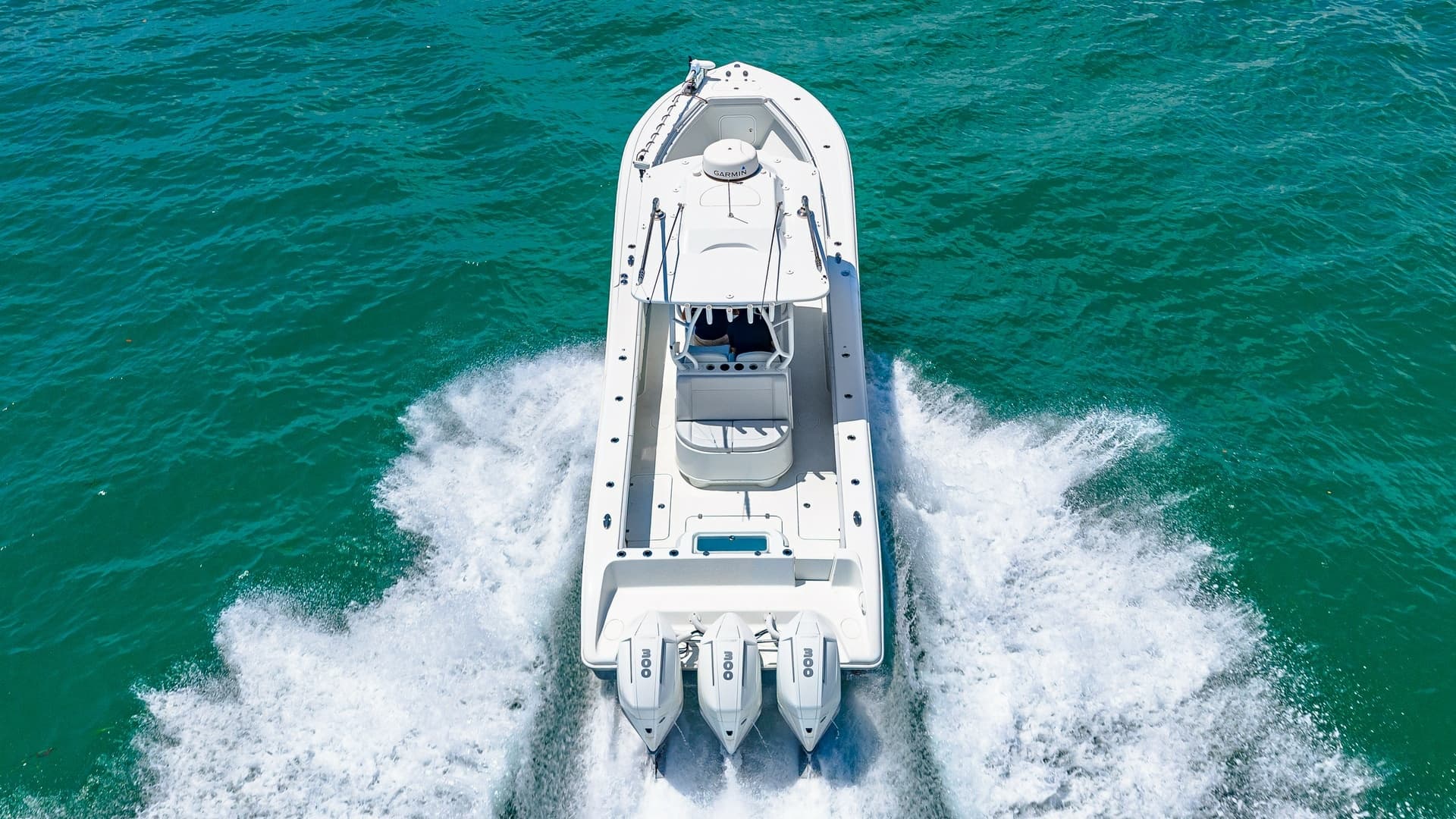 Aerial View of Aft Deck and Engines