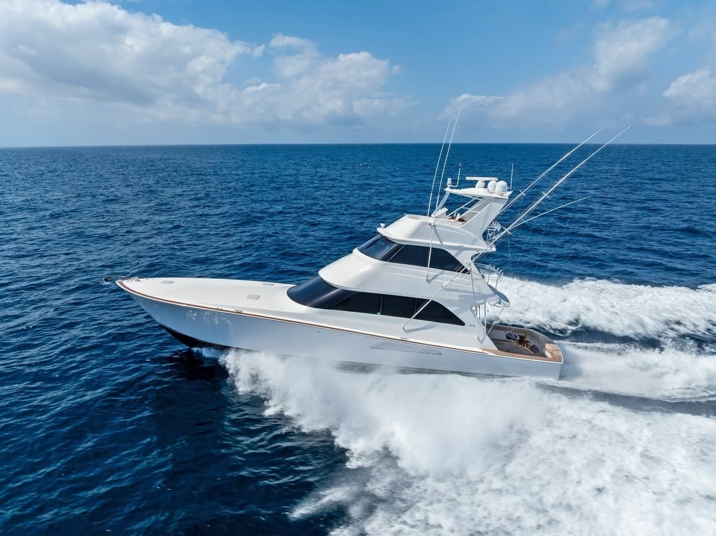 2008 Viking 68 Skybridge "Liquid Apple"