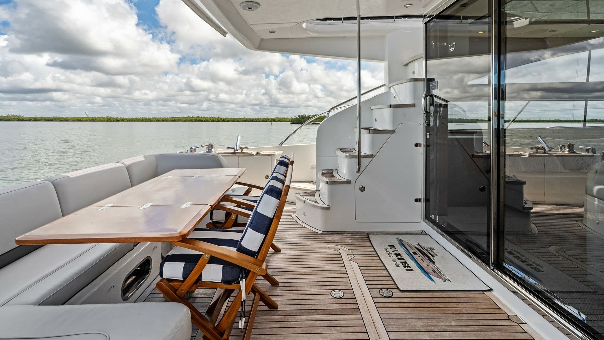 Aft Deck with Dining Area