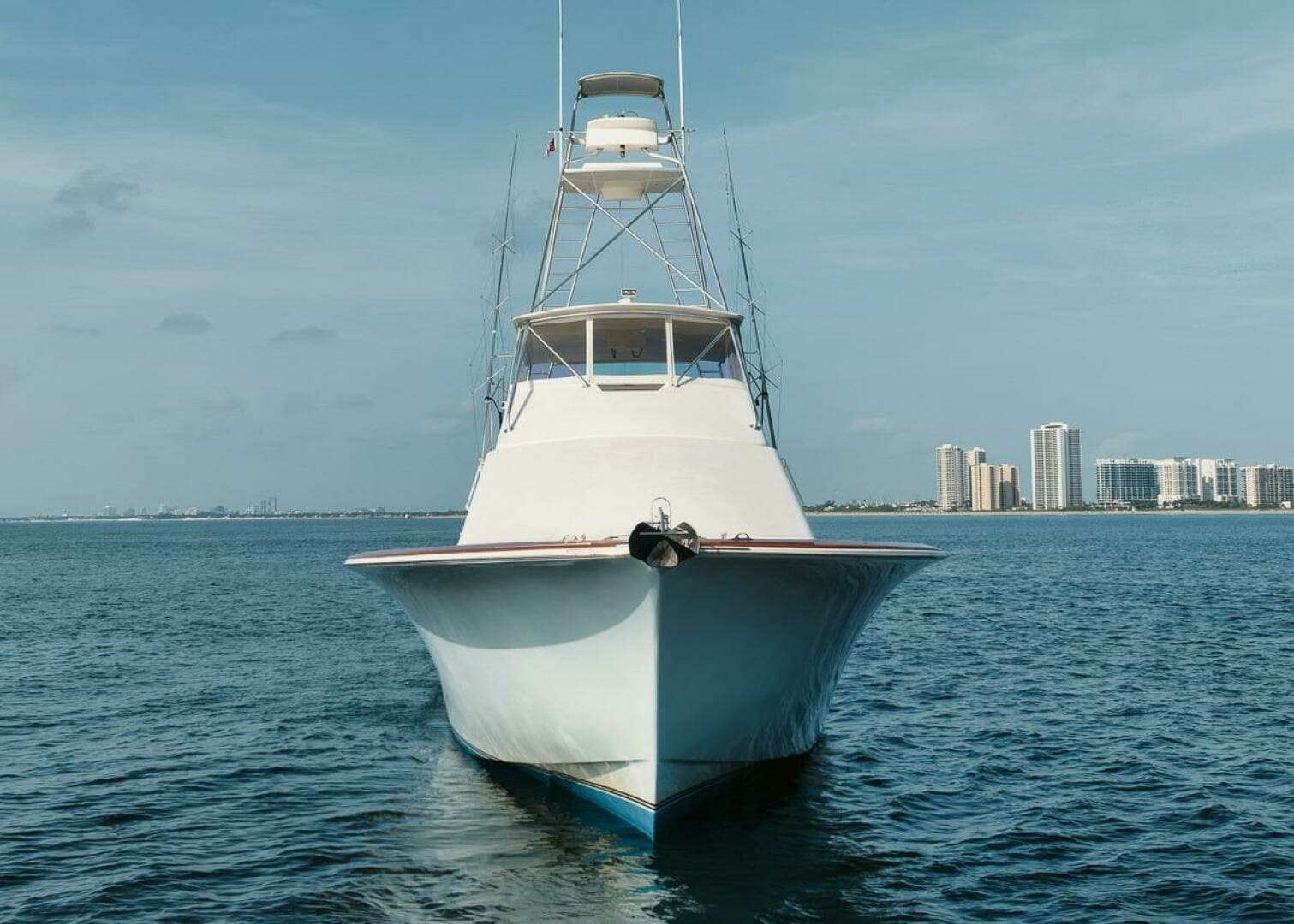 Ocean 73 UNCONQUERED - Bow Profile
