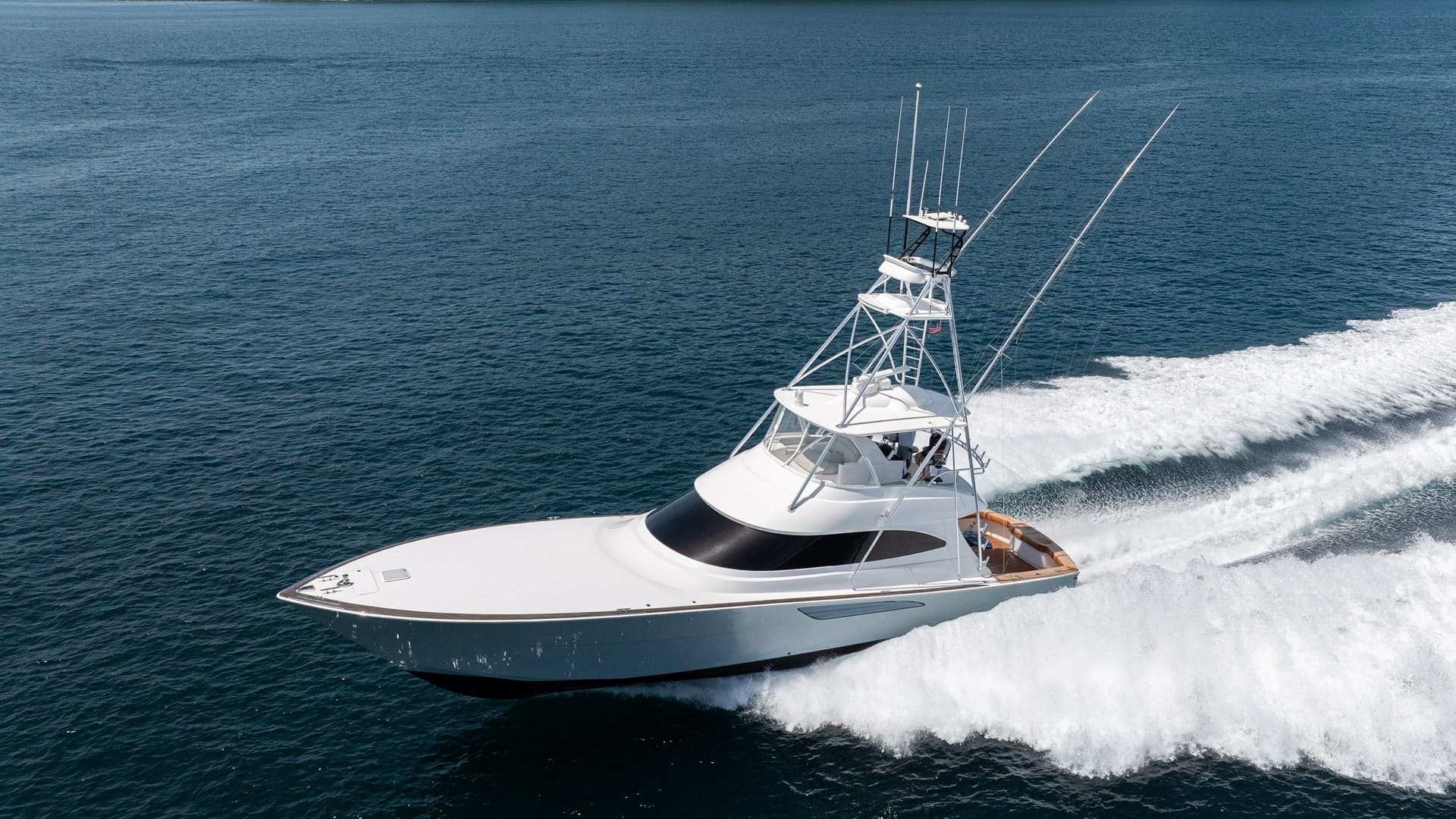 Viking 64 Convertible Cruising View
