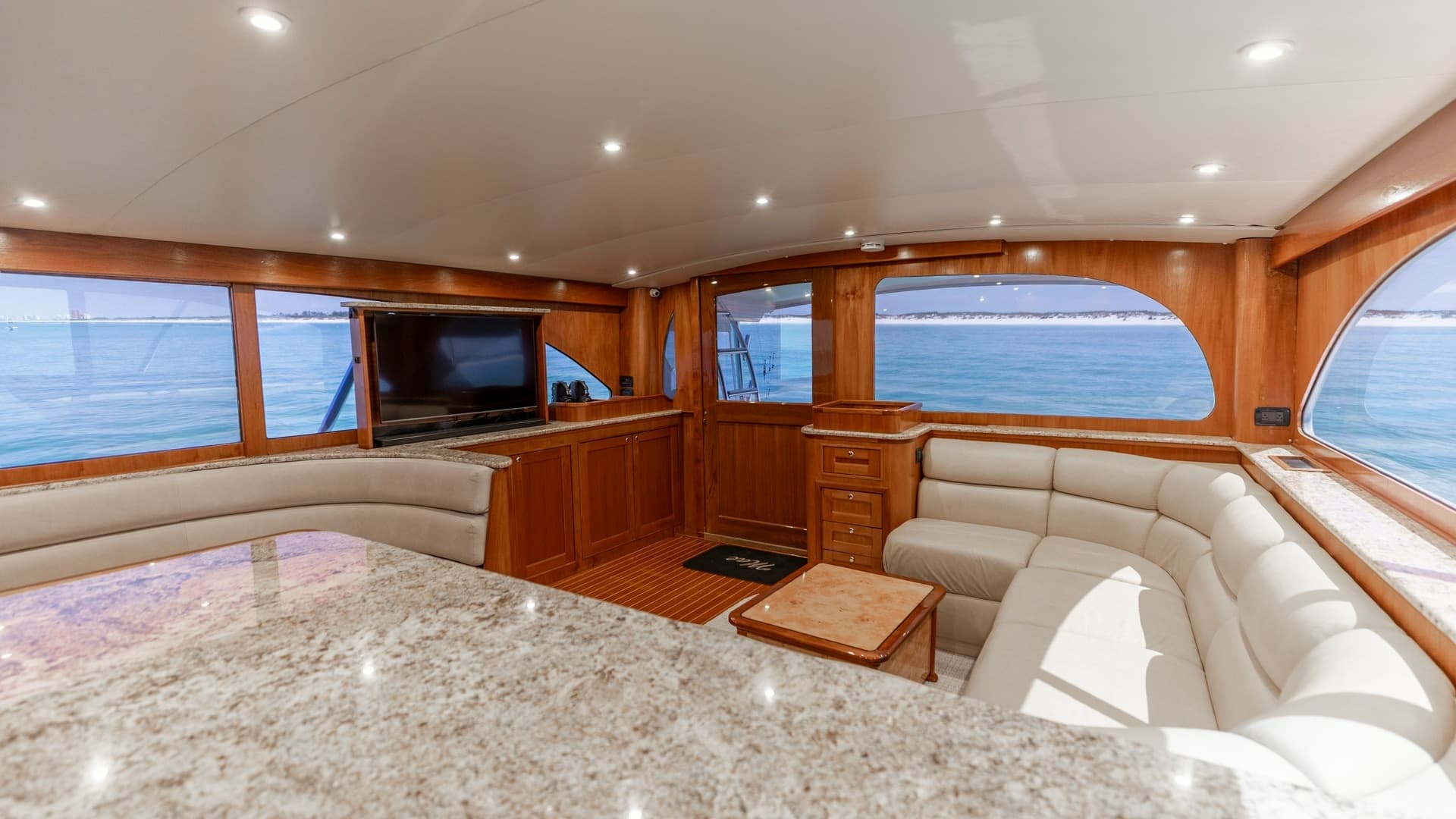 Spacious Salon with Ocean Views