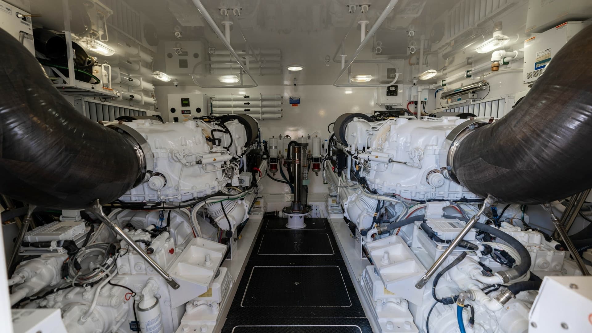 2015 Viking 76 Enclosed Bridge- CHULA- Engine Room