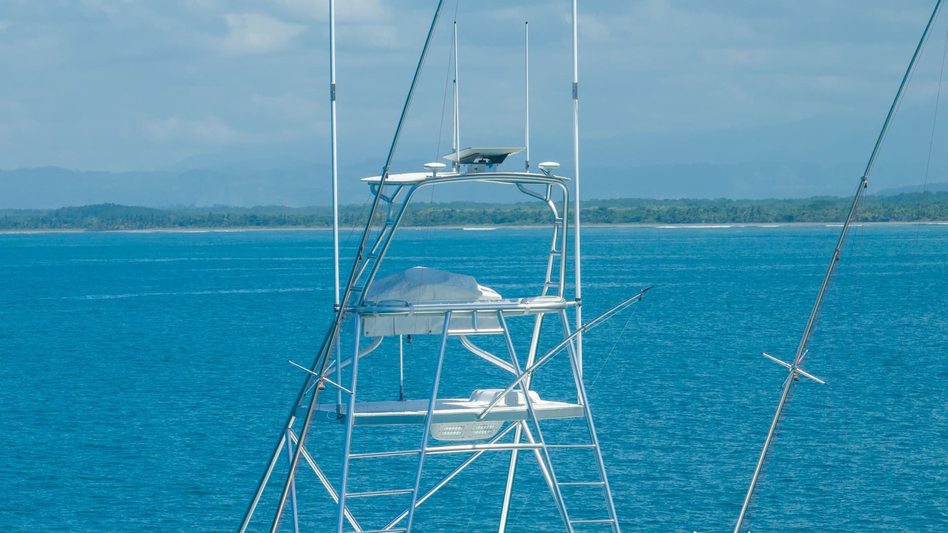 2001 Viking 61 Convertible- Caliente- Tower