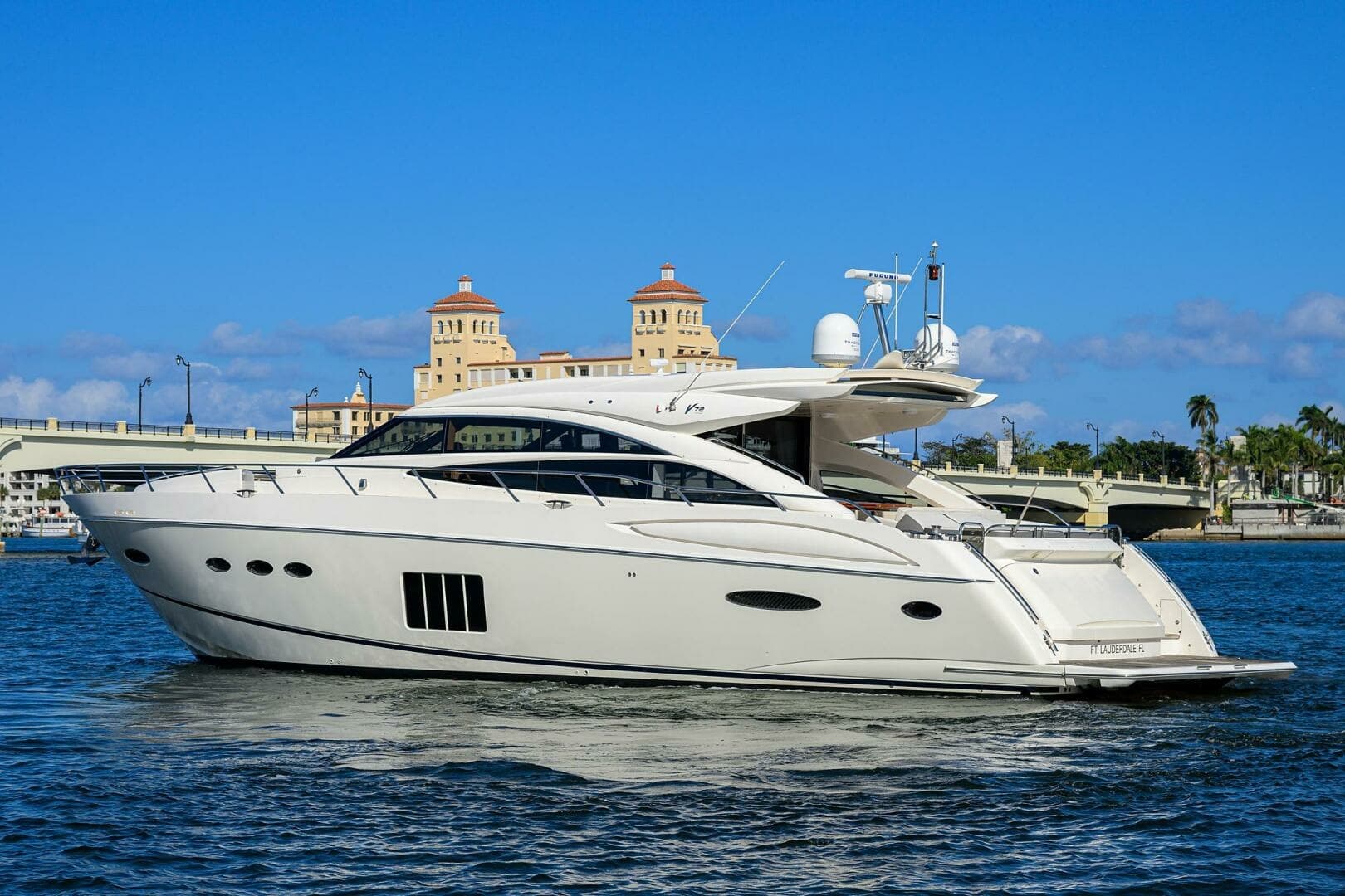 Princess 72 Policy Limits  - Exterior Profile