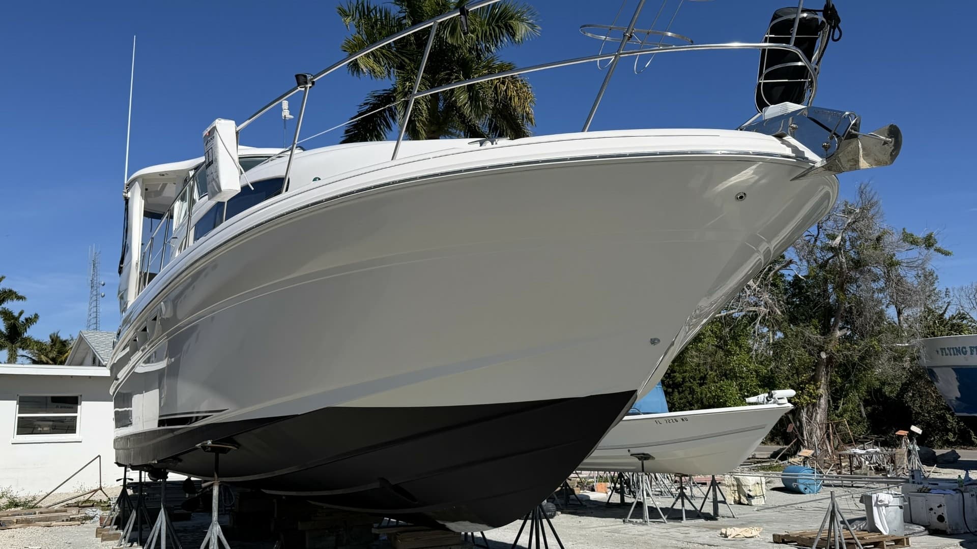 Bow View in Dry Dock