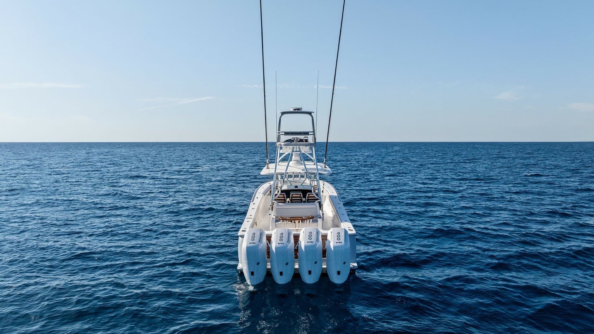 Stern View with Quad Engines