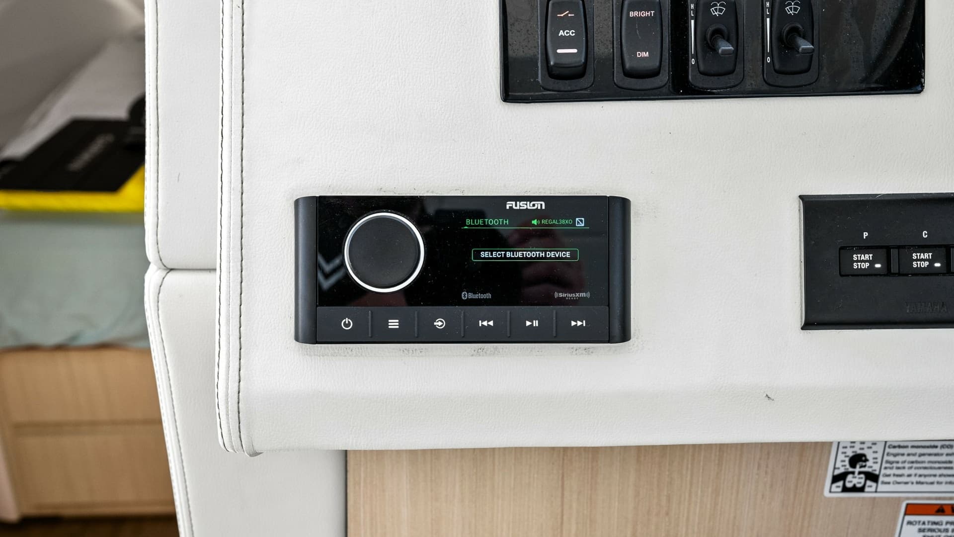 Helm Audio Control Panel