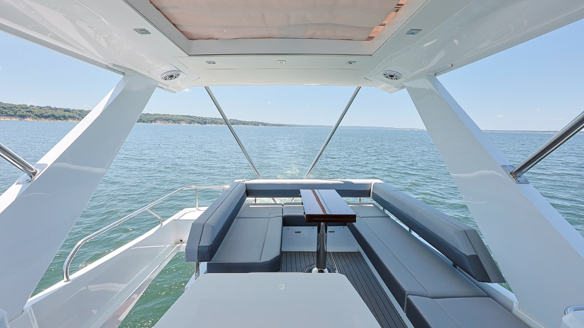 Spacious Aft Deck with Seating