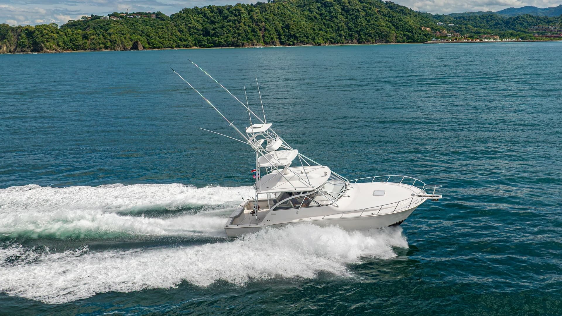 Aerial View of Cabo 40 Express