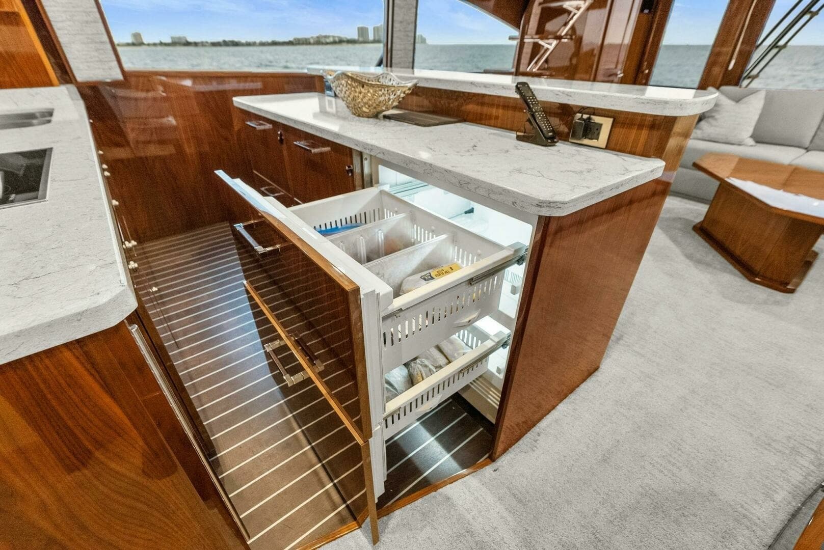2022 Viking 68 Enclosed Bridge- PIPE DREAM- Galley