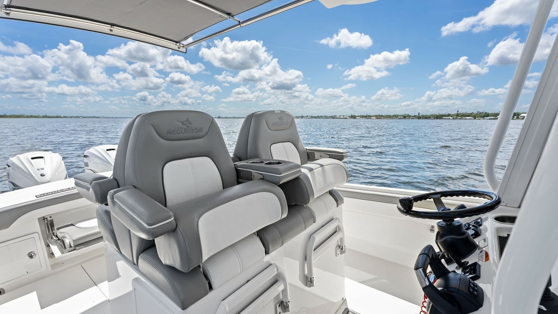 Helm Seating with Ocean View
