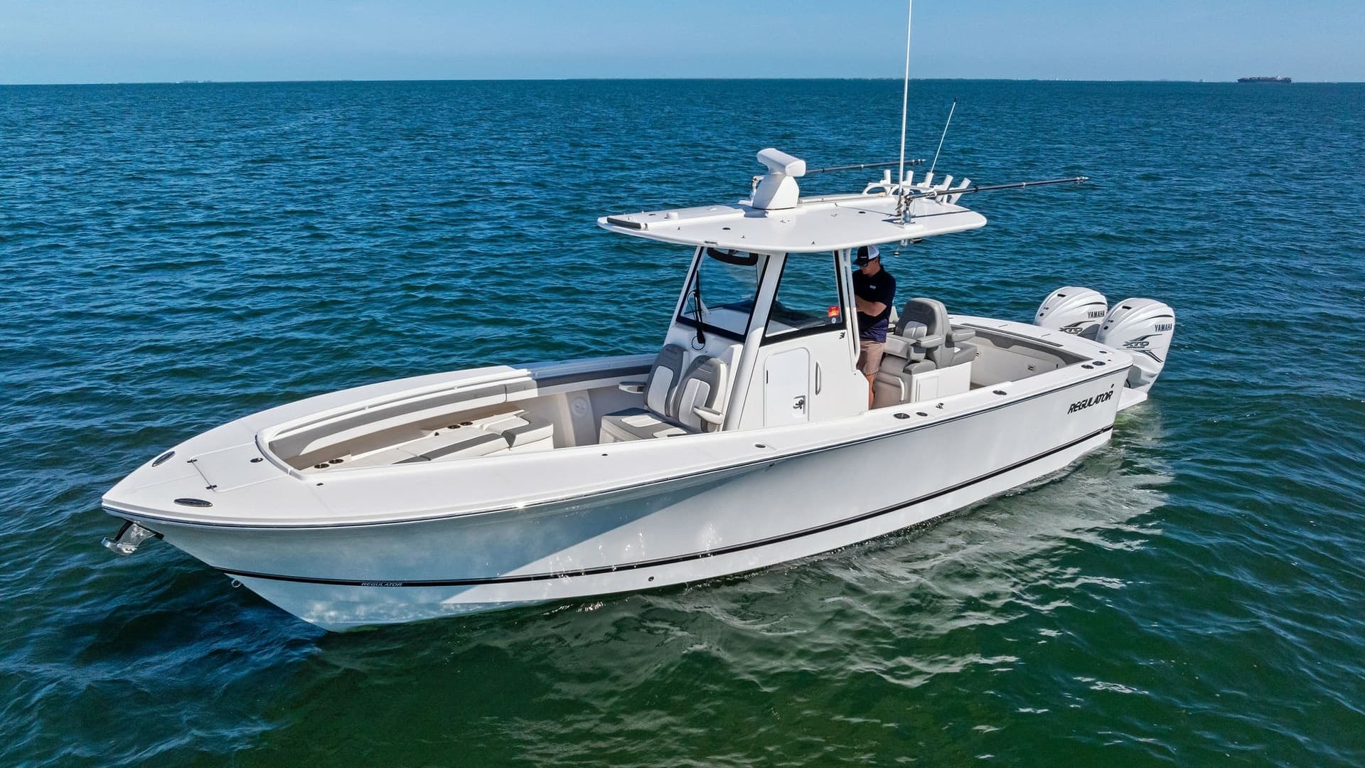 Starboard View of Center Console