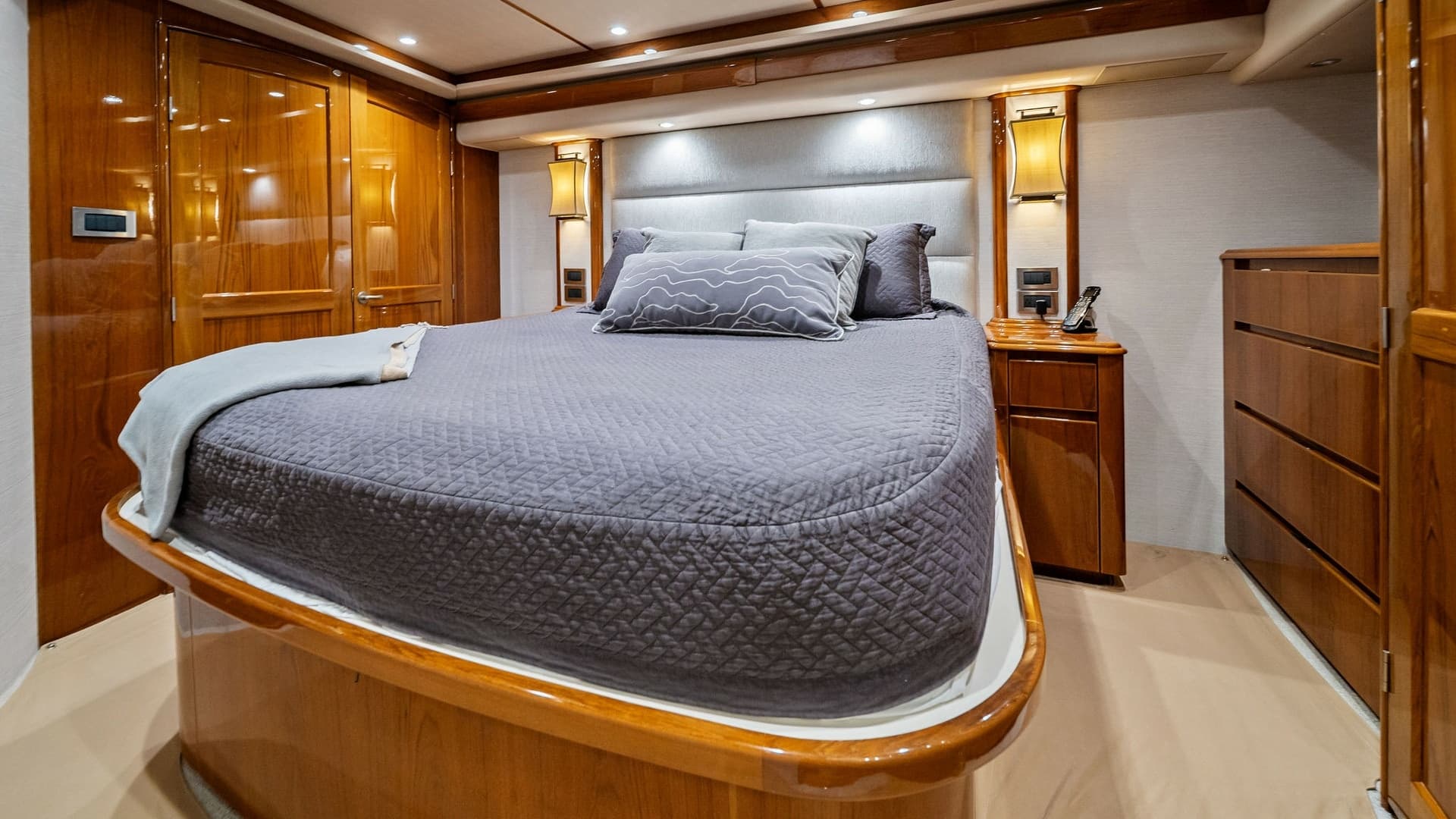 Luxurious Master Stateroom Interior