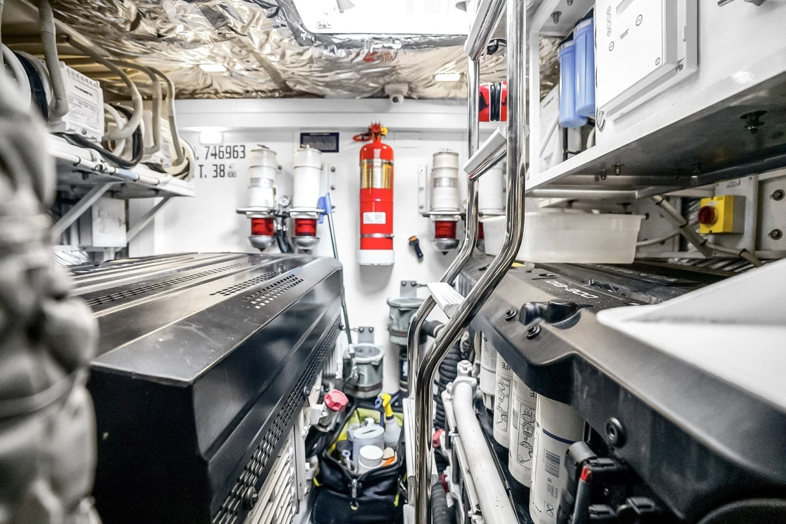 2016 Princess V58-HAPPY HOUR- Engine Room