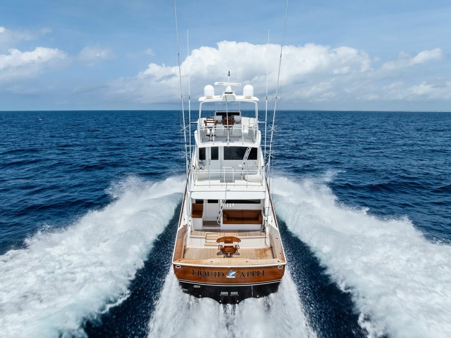 2008 Viking 68 Skybridge "Liquid Apple"
