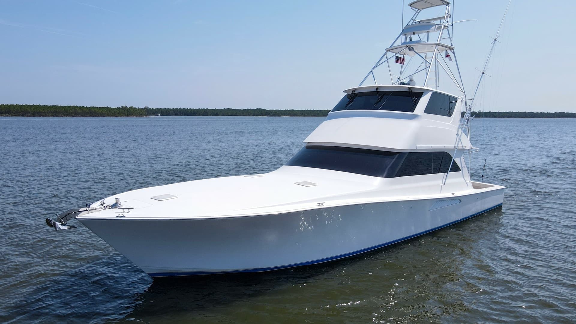 2005 61 Viking Enclosed Bridge Kelkat Exterior (17)
