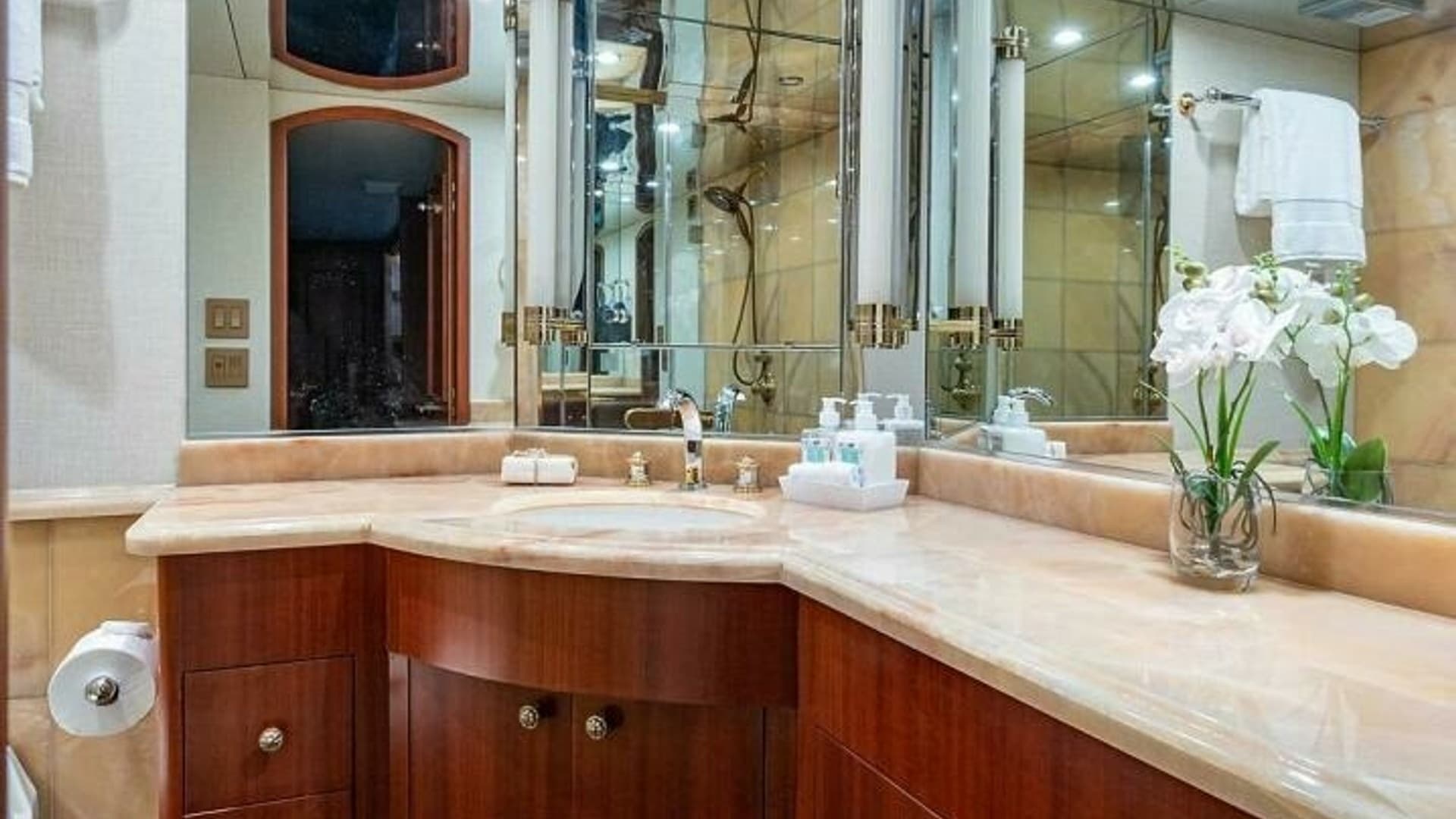 Elegant Master Bathroom Vanity