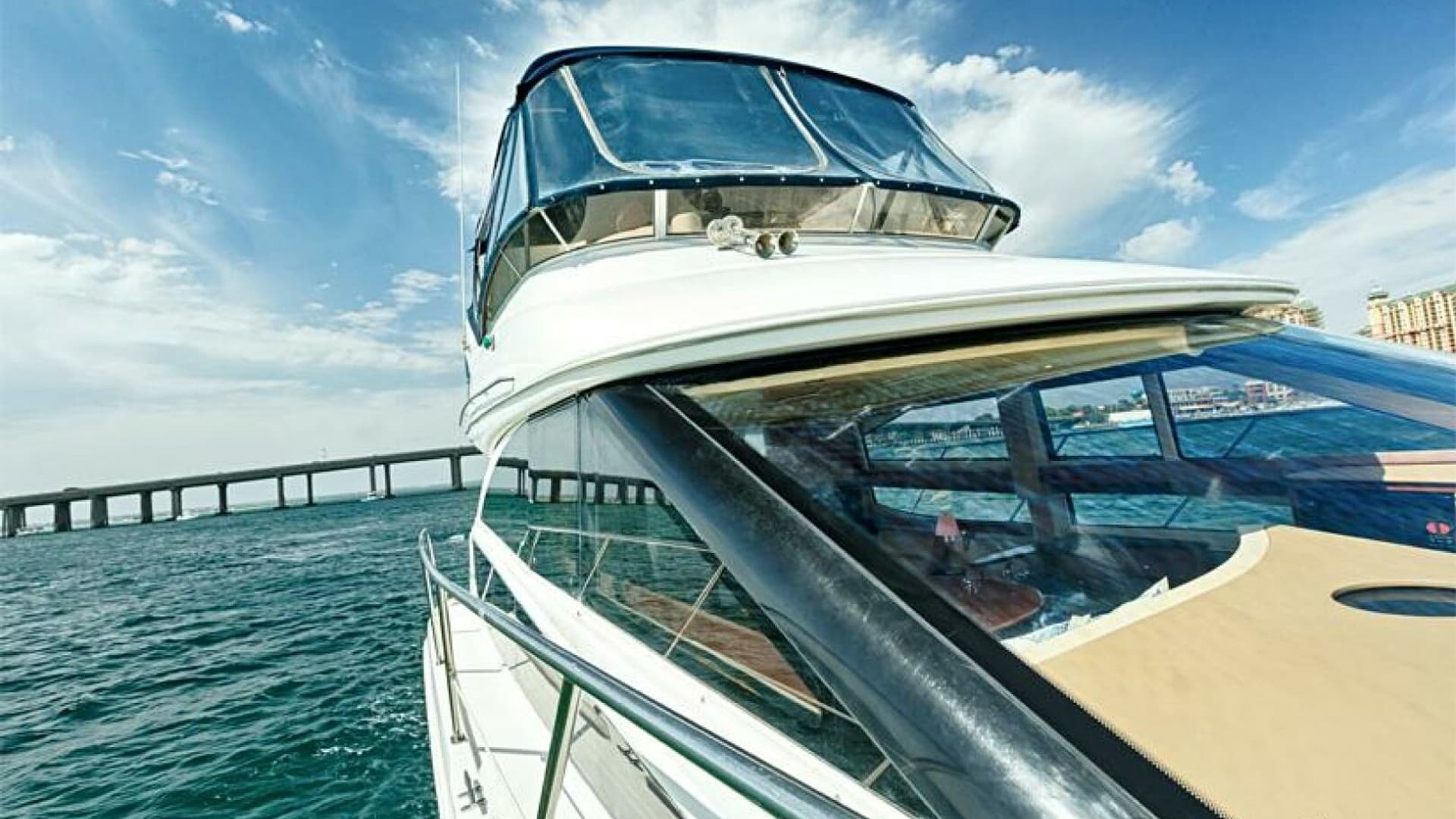 Flybridge and Foredeck View