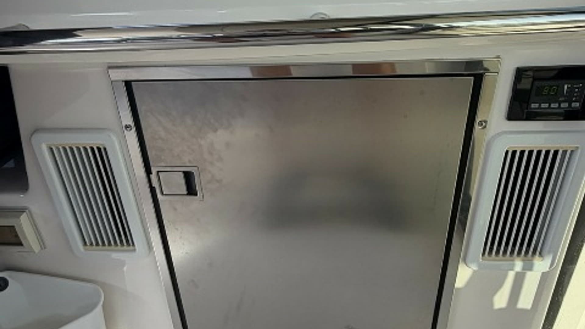 Galley with Refrigerator