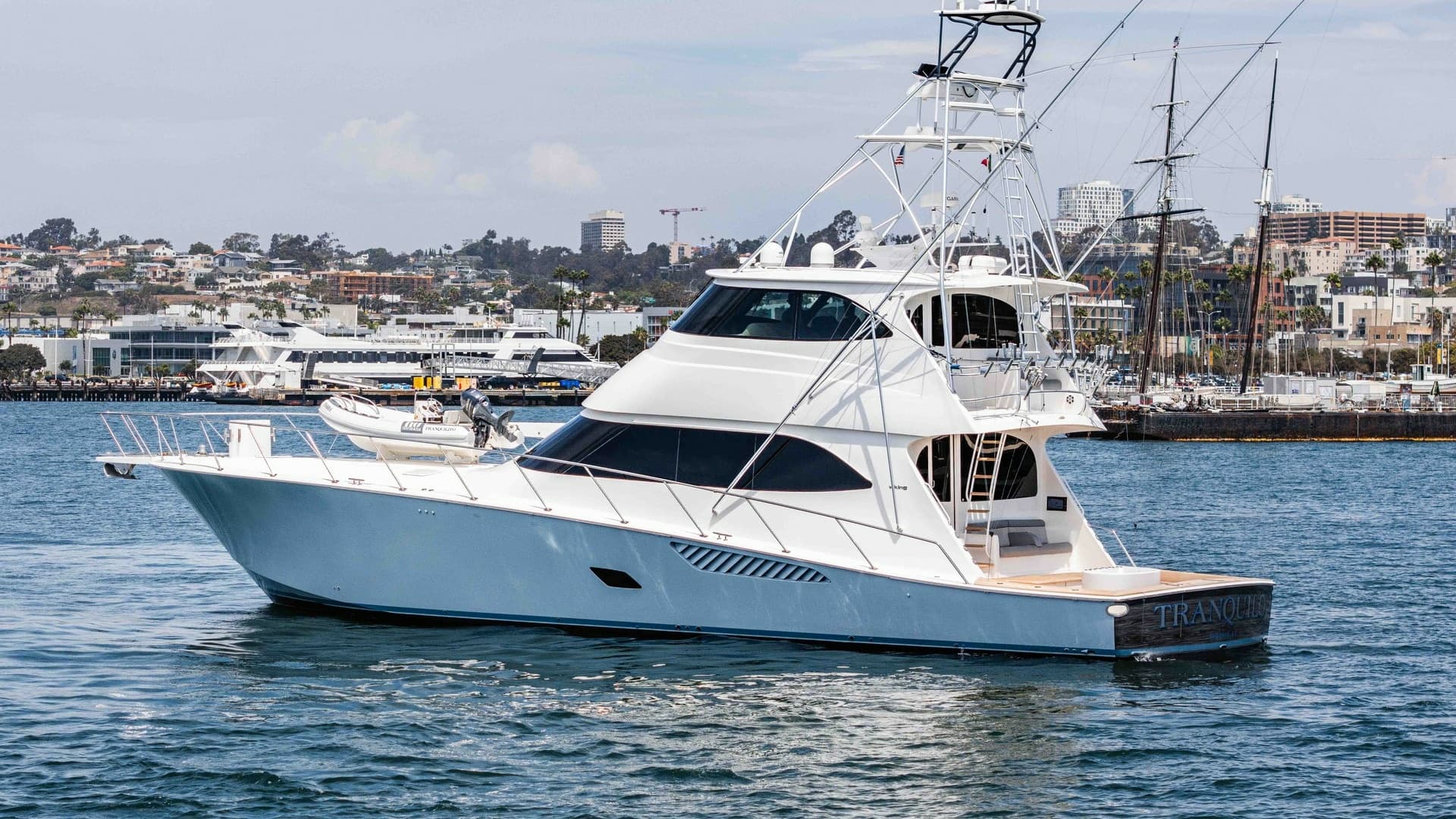 2014 Viking 76 Enclosed Bridge "TRANQUILO"