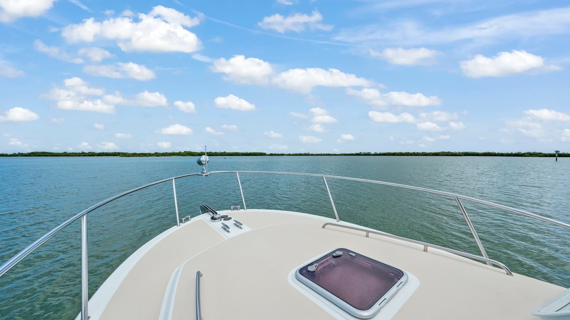 Foredeck with Hatch View