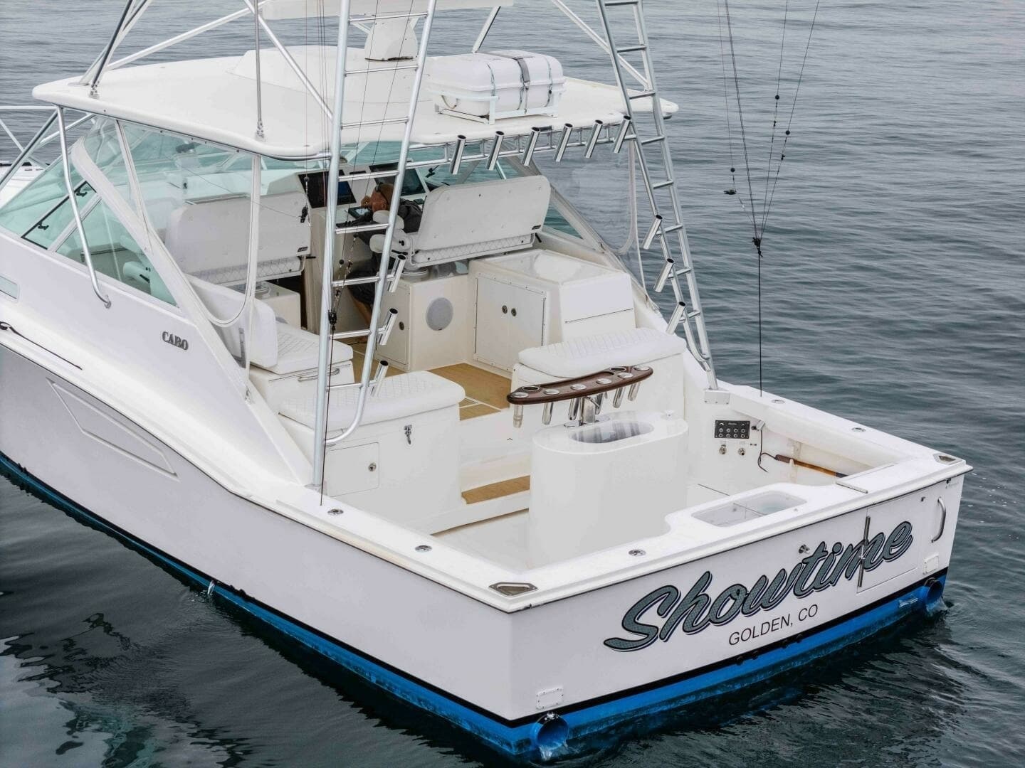 Aft Deck with Fishing Amenities