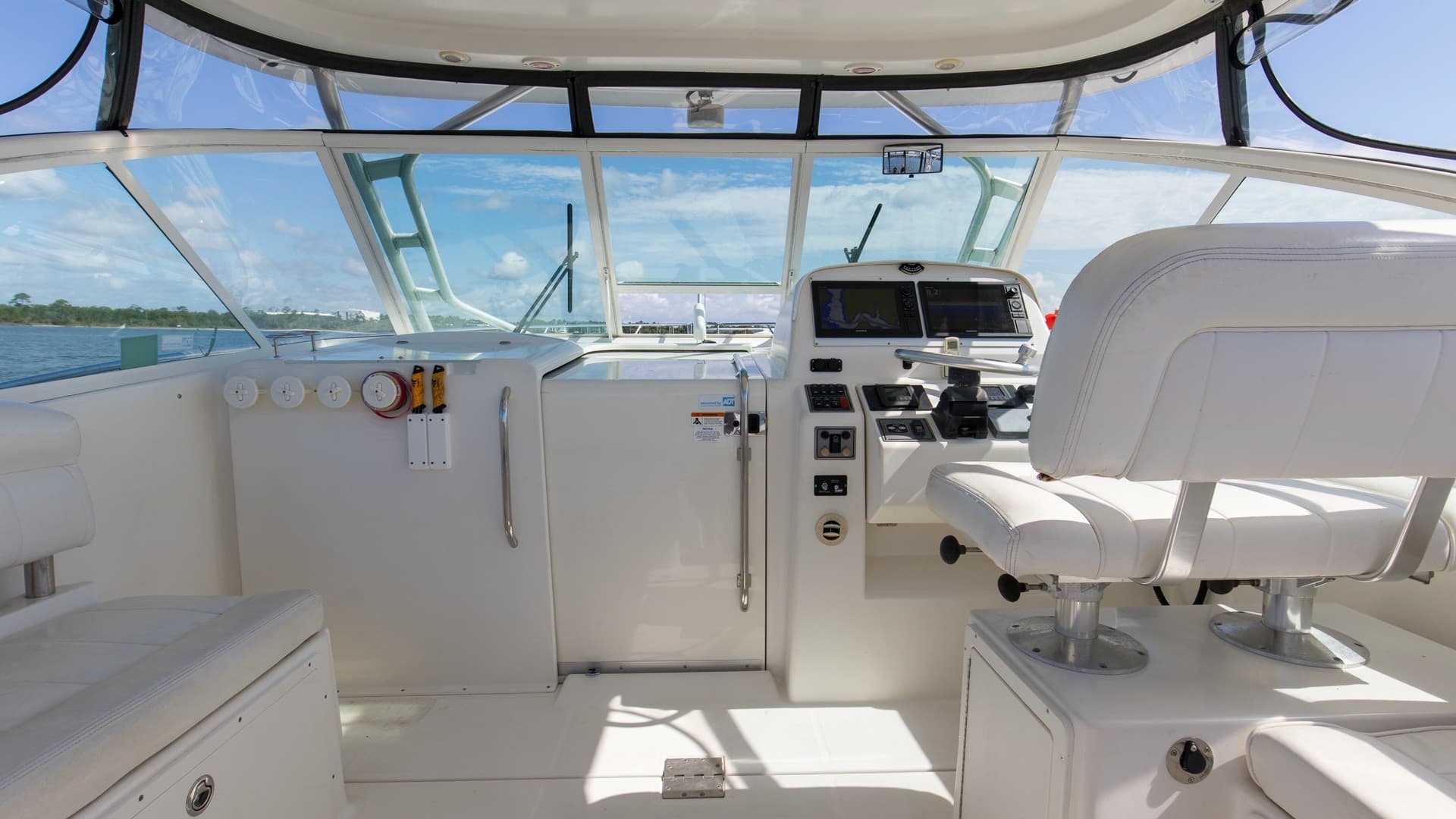 Helm Station with Dual Seating