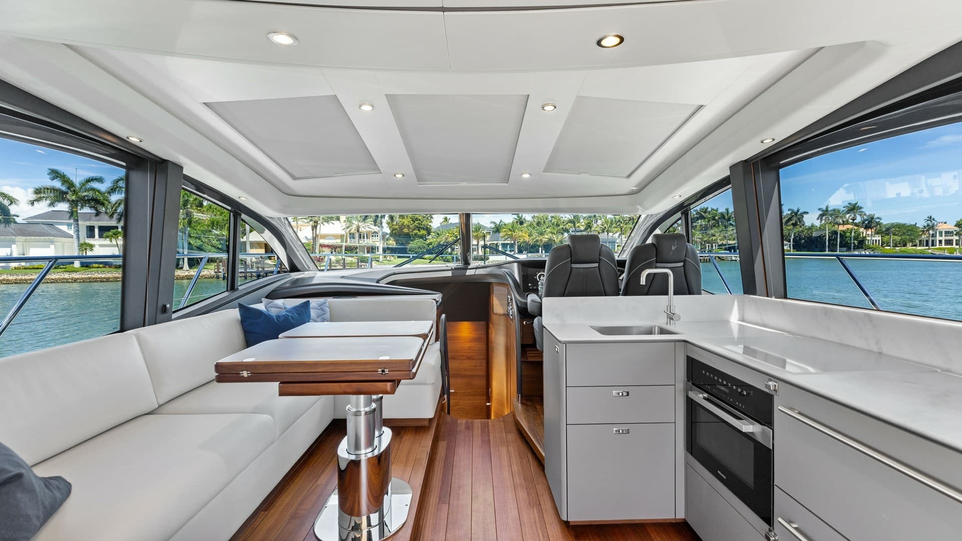 Main Salon with Open Galley