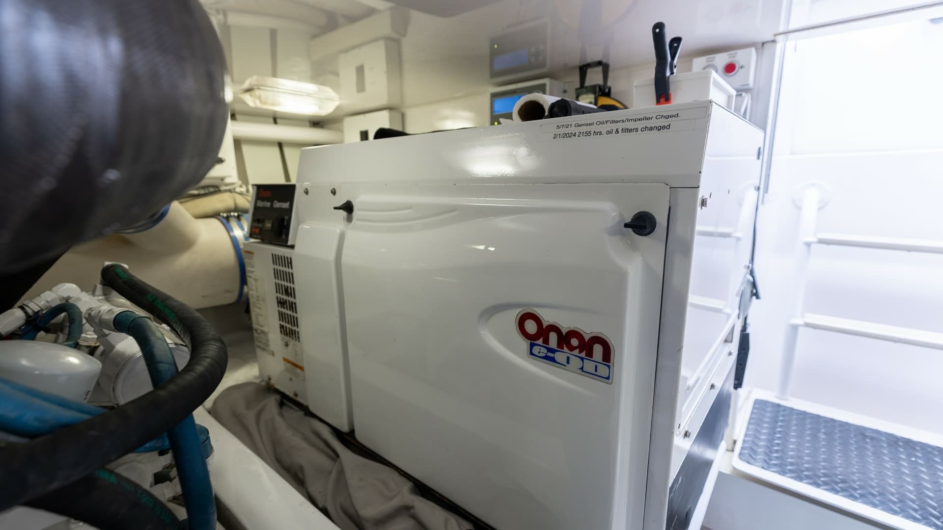 Engine Room with Onan Generator