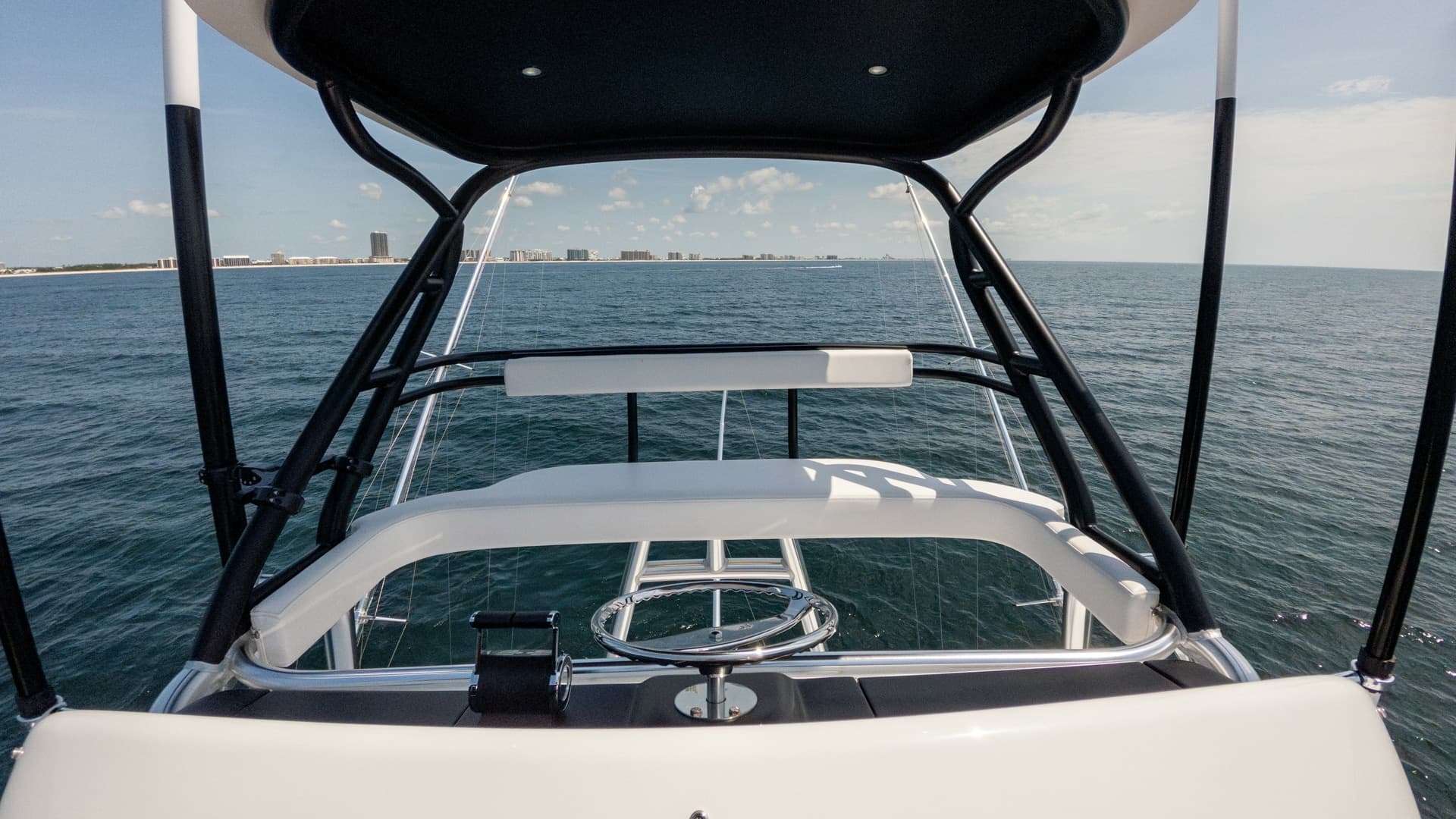 Flybridge Helm Station View