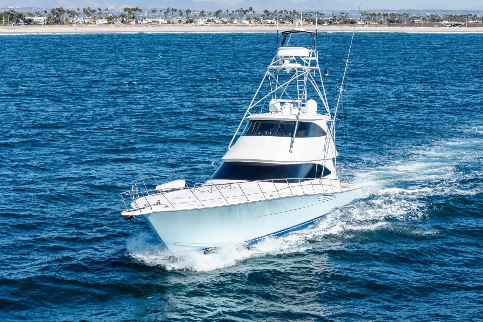 Viking 72 Convertible Bow View