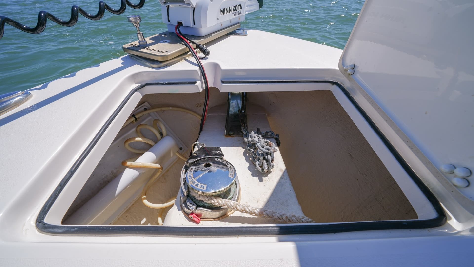Anchor Locker with Windlass