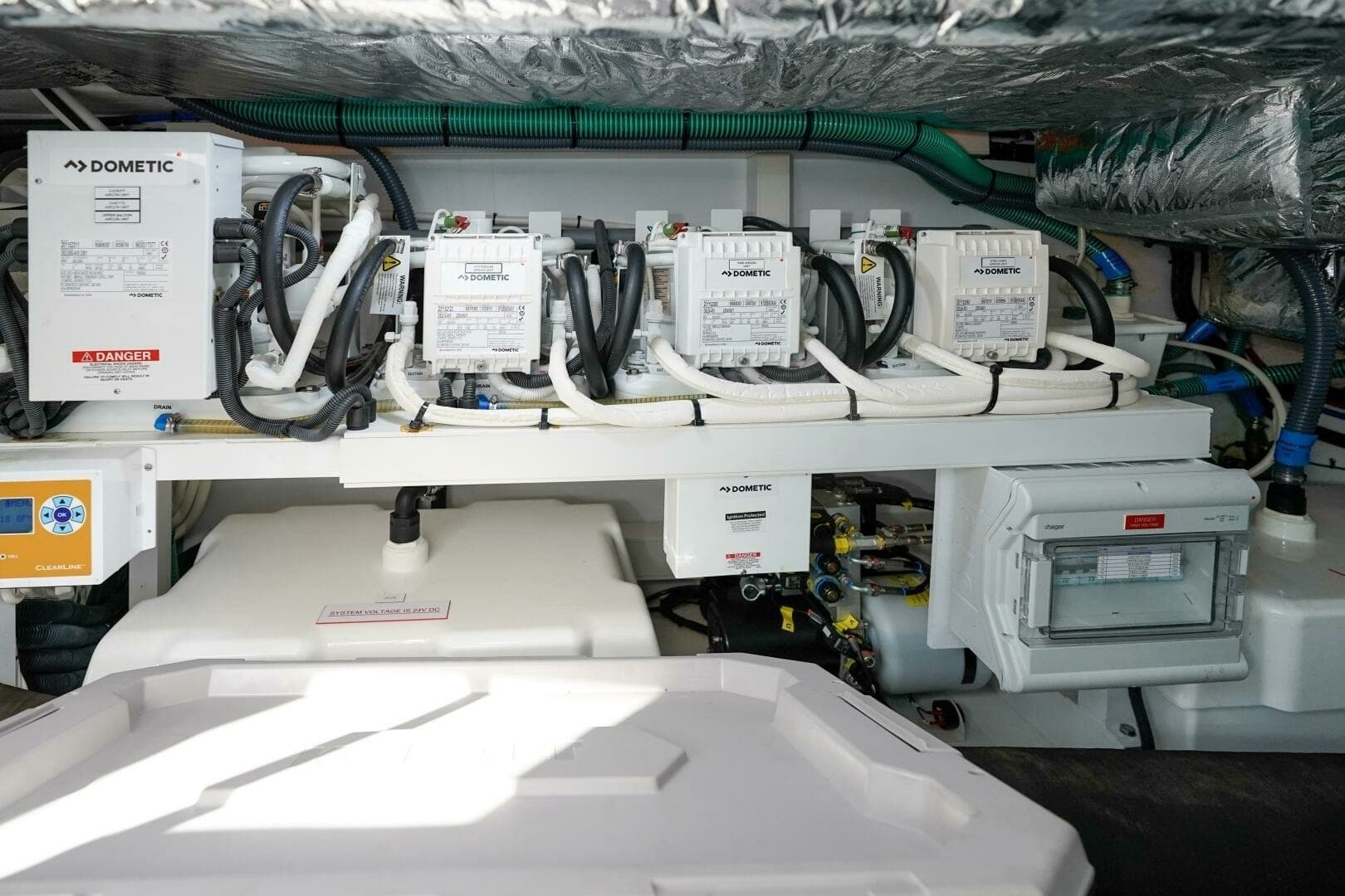 2021 Princess F50- MAKING TIME- Engine room