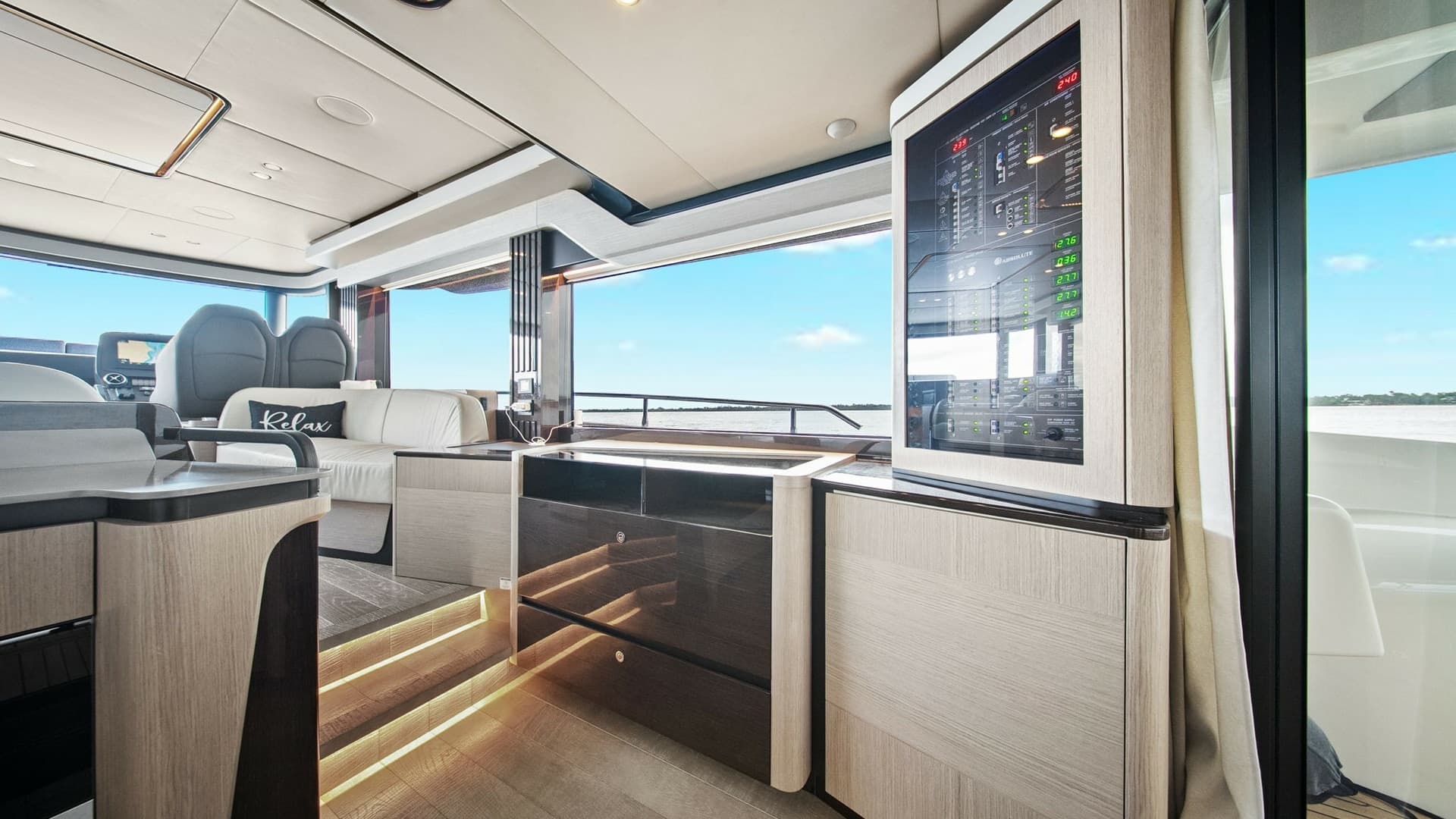 Main Salon with Control Station
