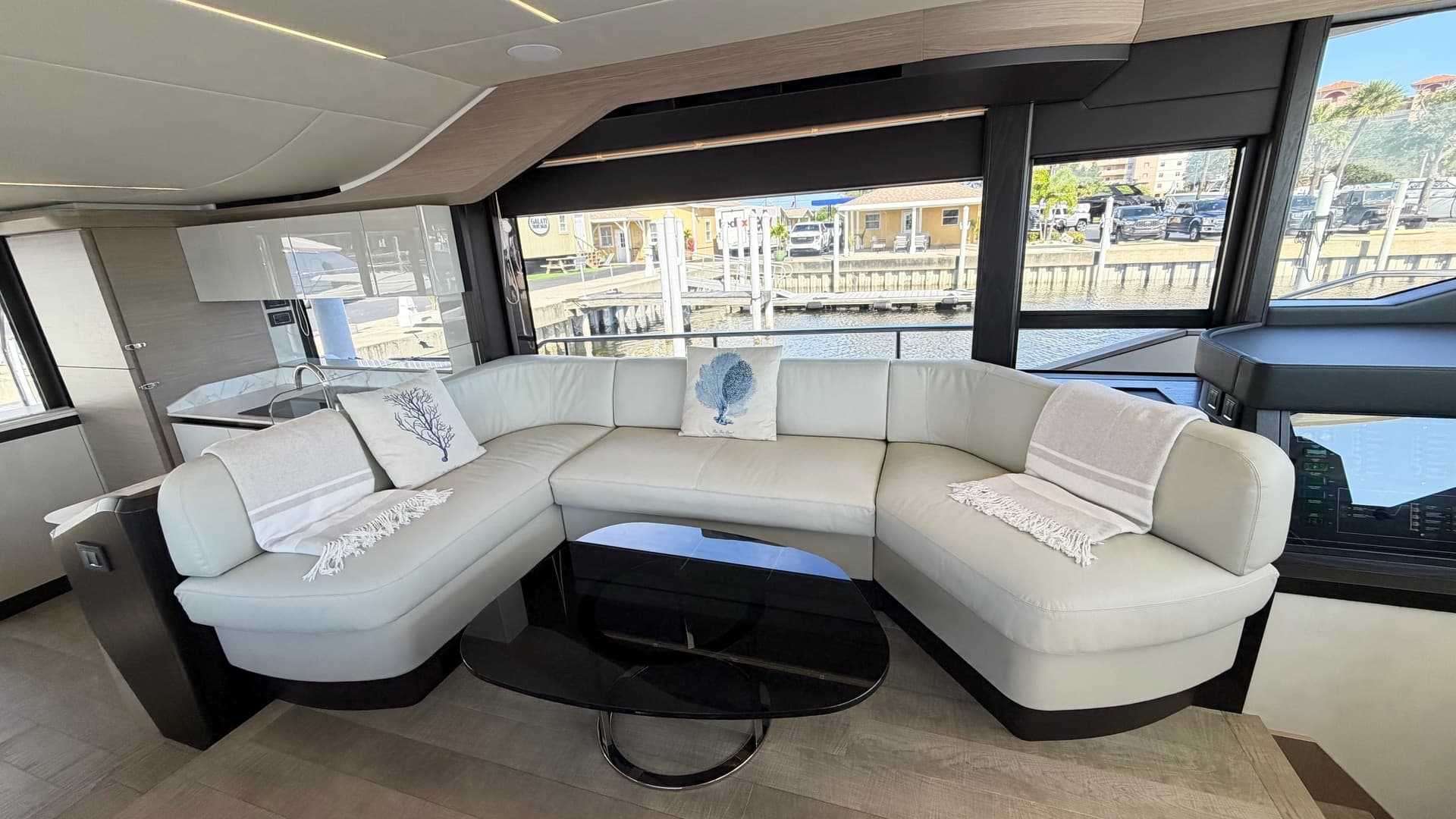 Spacious Salon with Panoramic Views