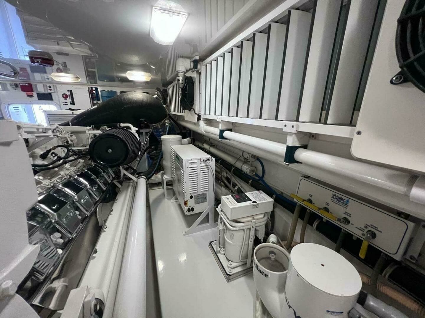 2011 Viking 70 Enclosed Bridge - Last Call - Engine Room