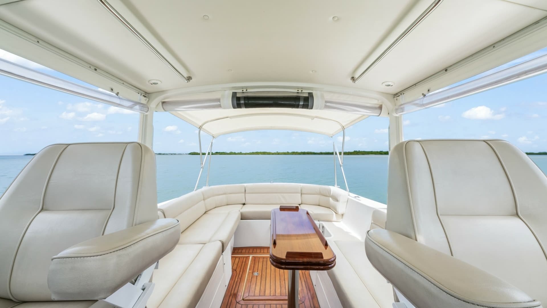 Spacious Cockpit Seating Area