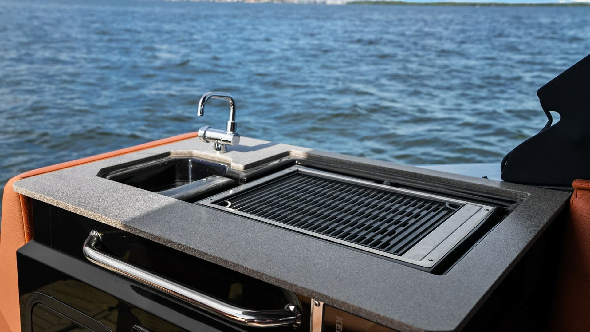 Outdoor Galley with Grill Station