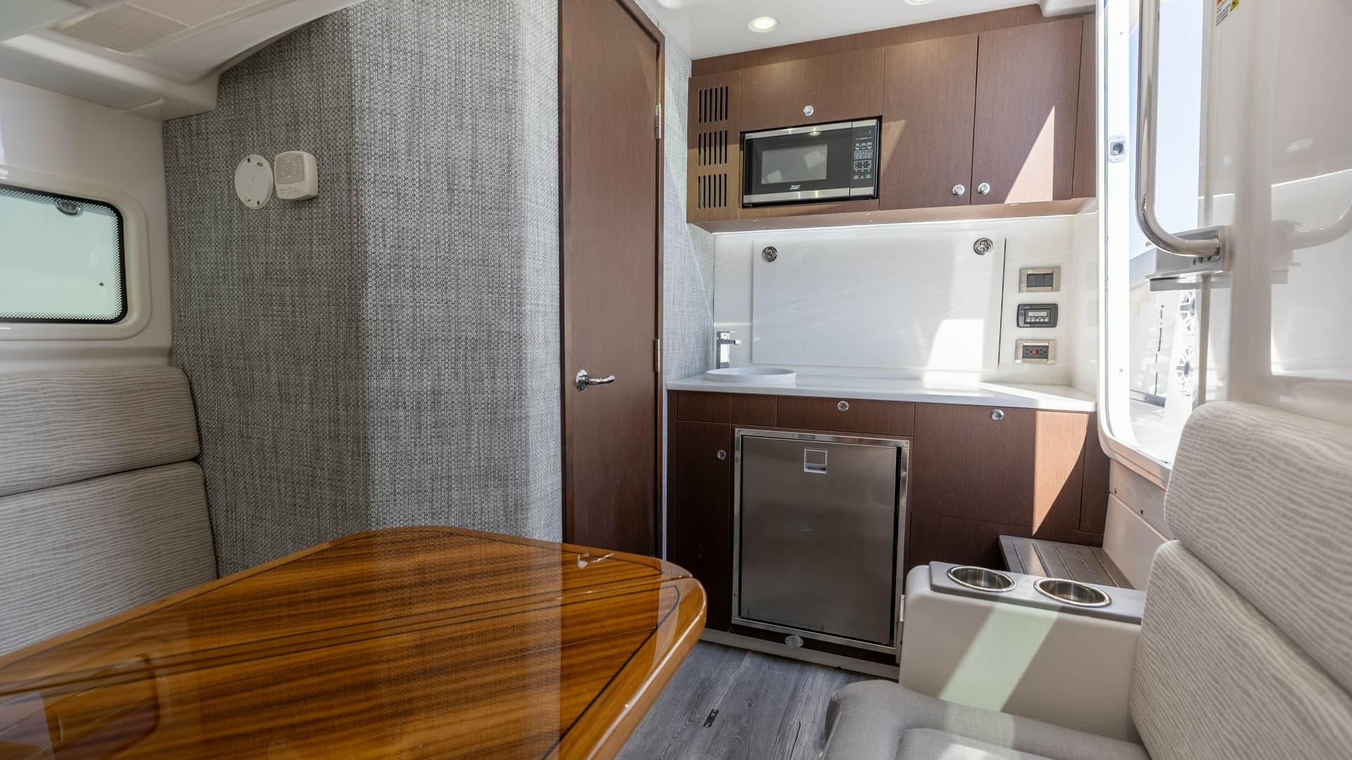 Galley and Dinette Area