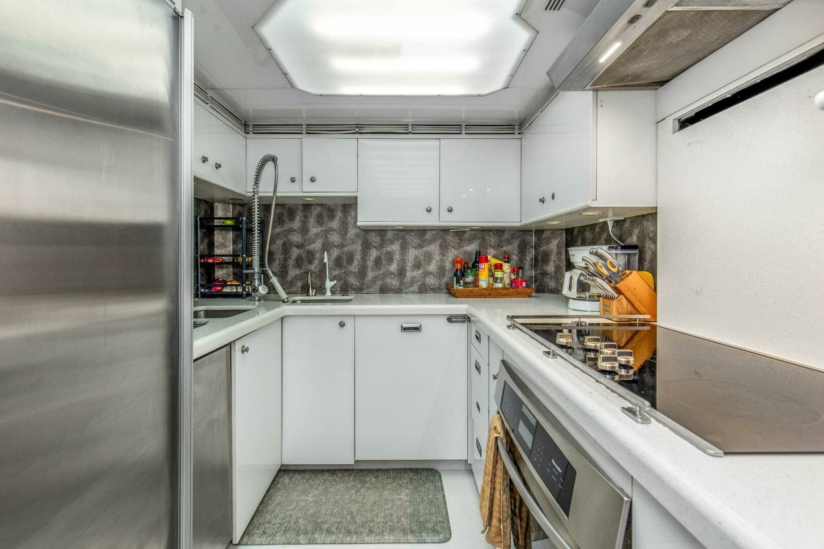 1989 116' Feadship - Boss - Galley                  Sport Fisher-
