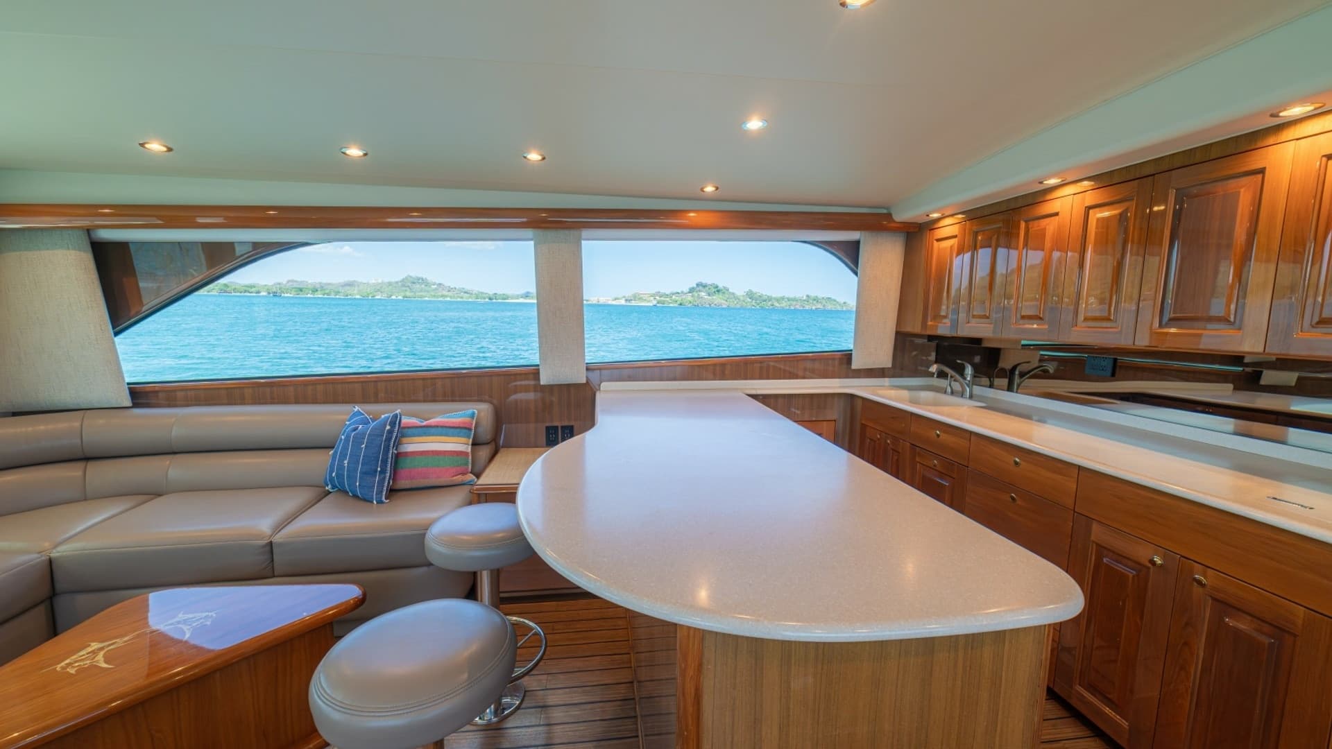 Spacious Salon with Ocean Views