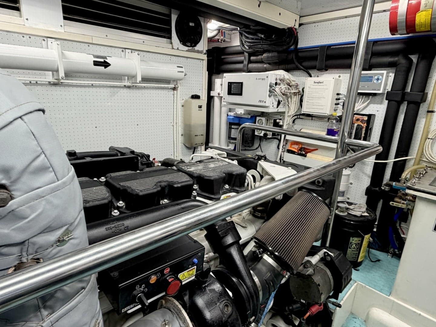 Alaskan 70 OHANA - Engine Room