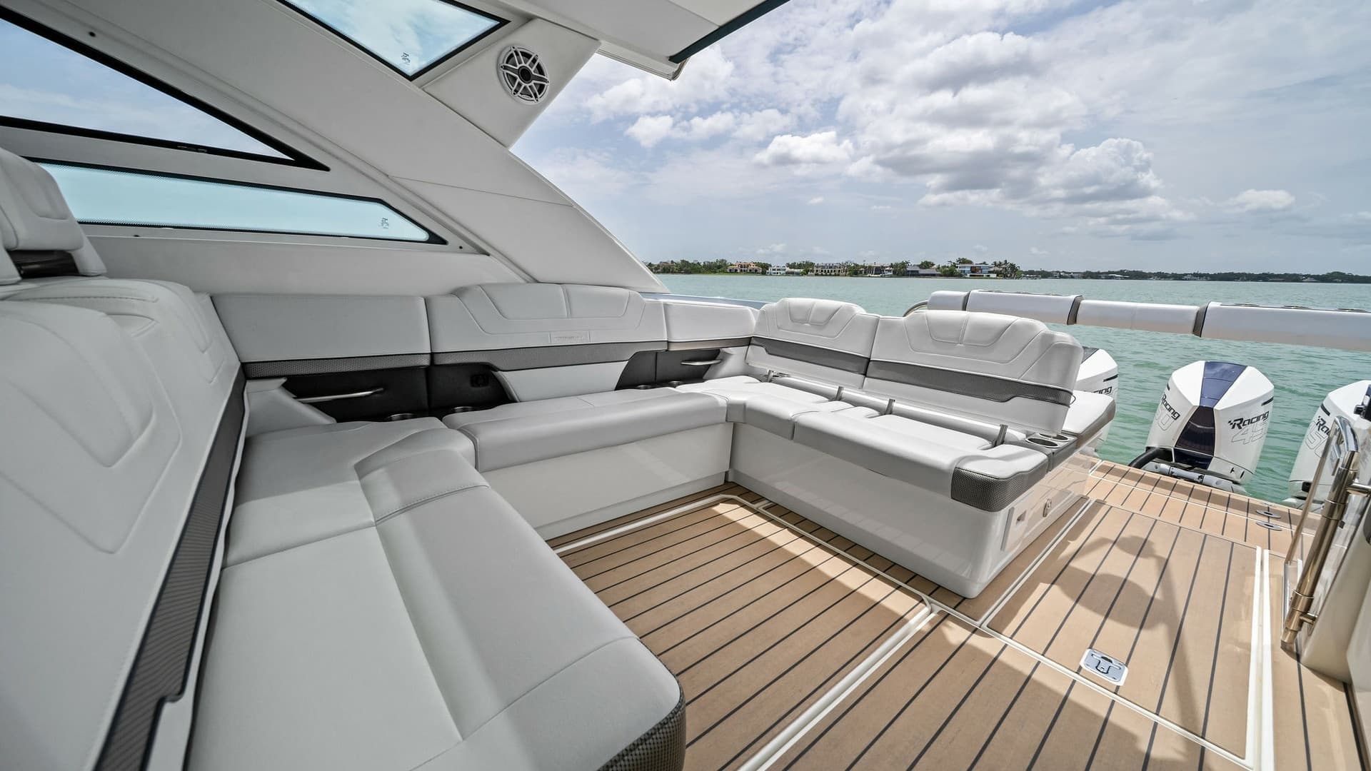 Spacious Aft Deck with Seating