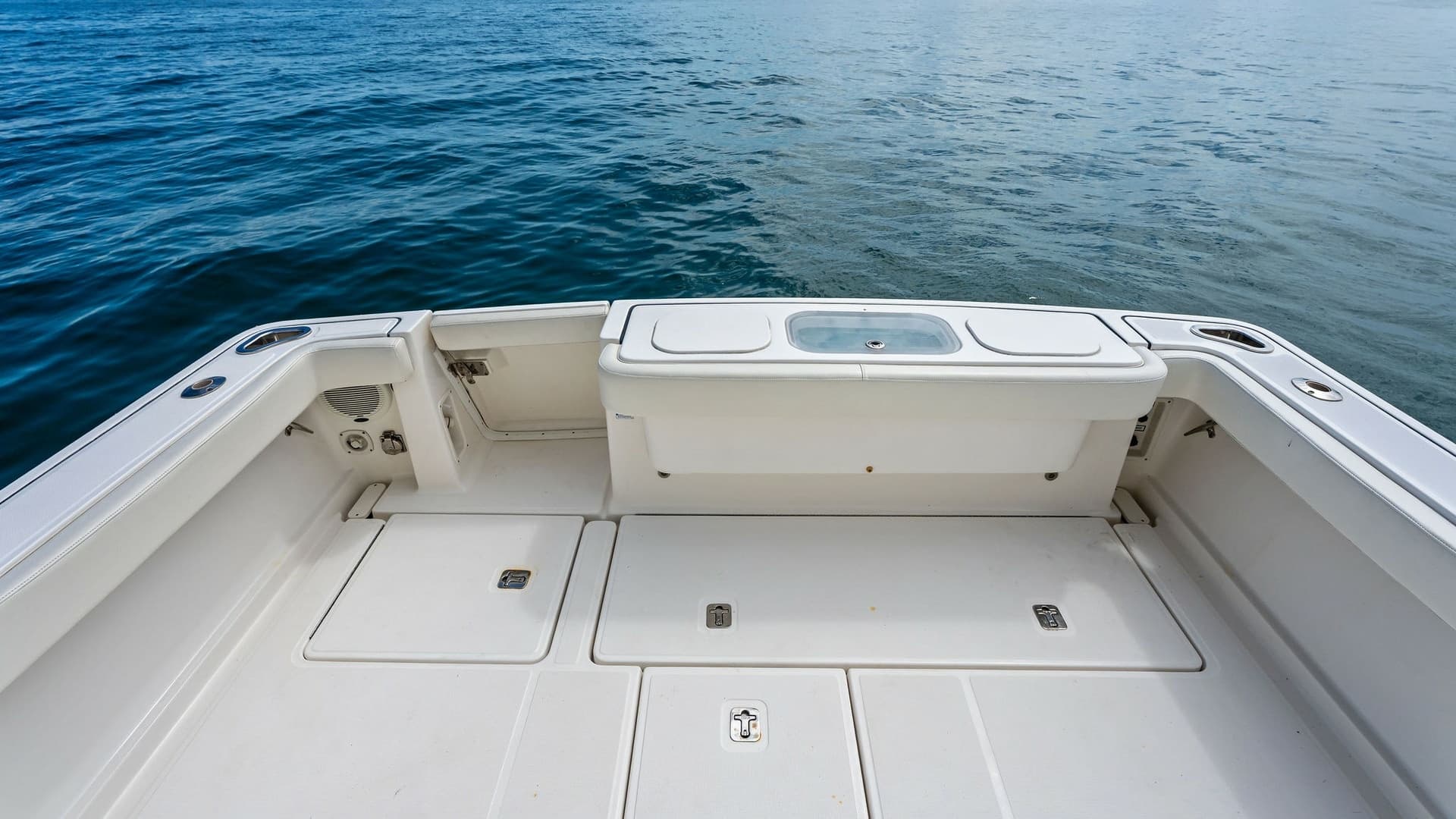 Spacious Aft Deck with Storage