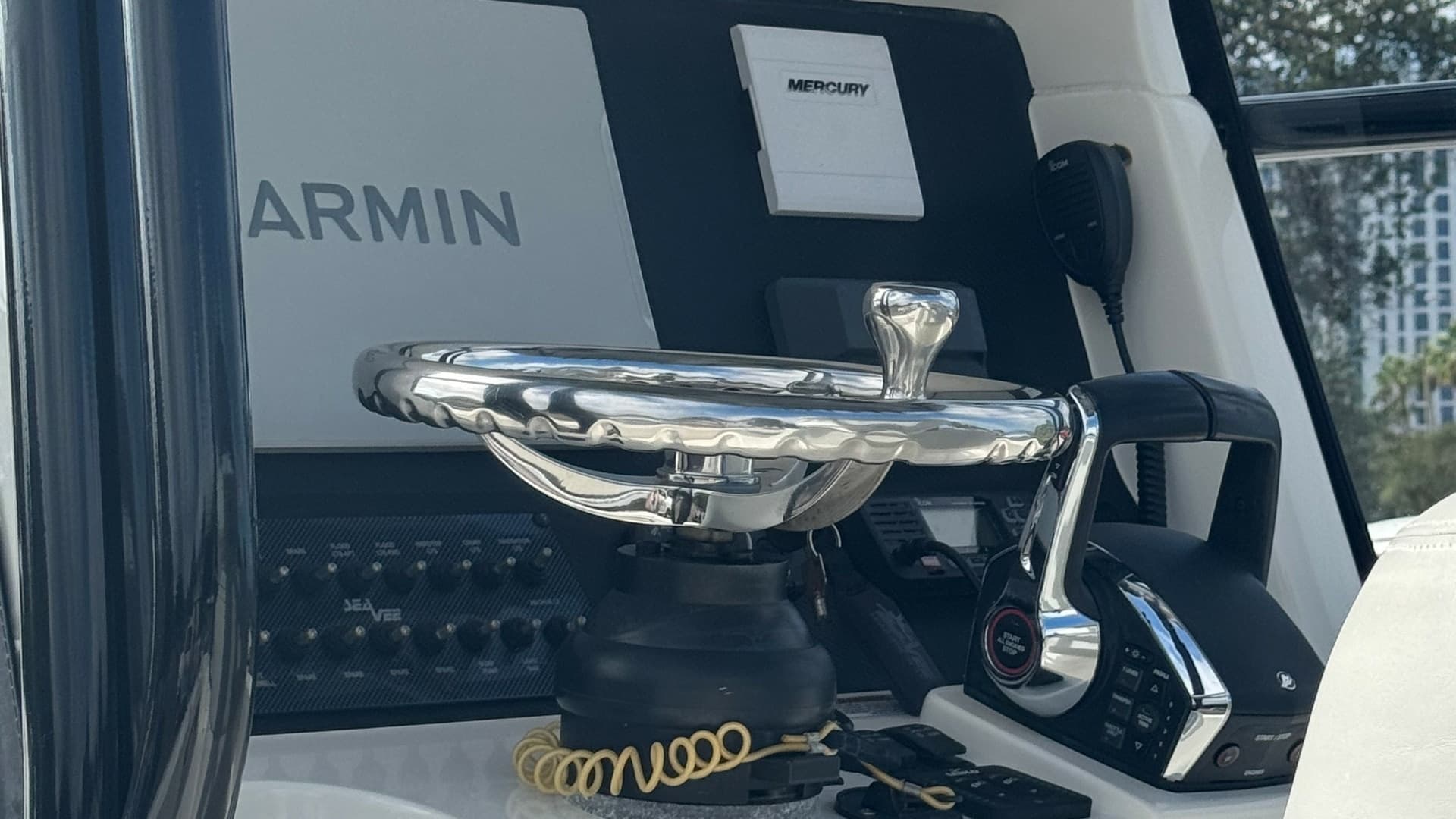 Helm Station with Electronics
