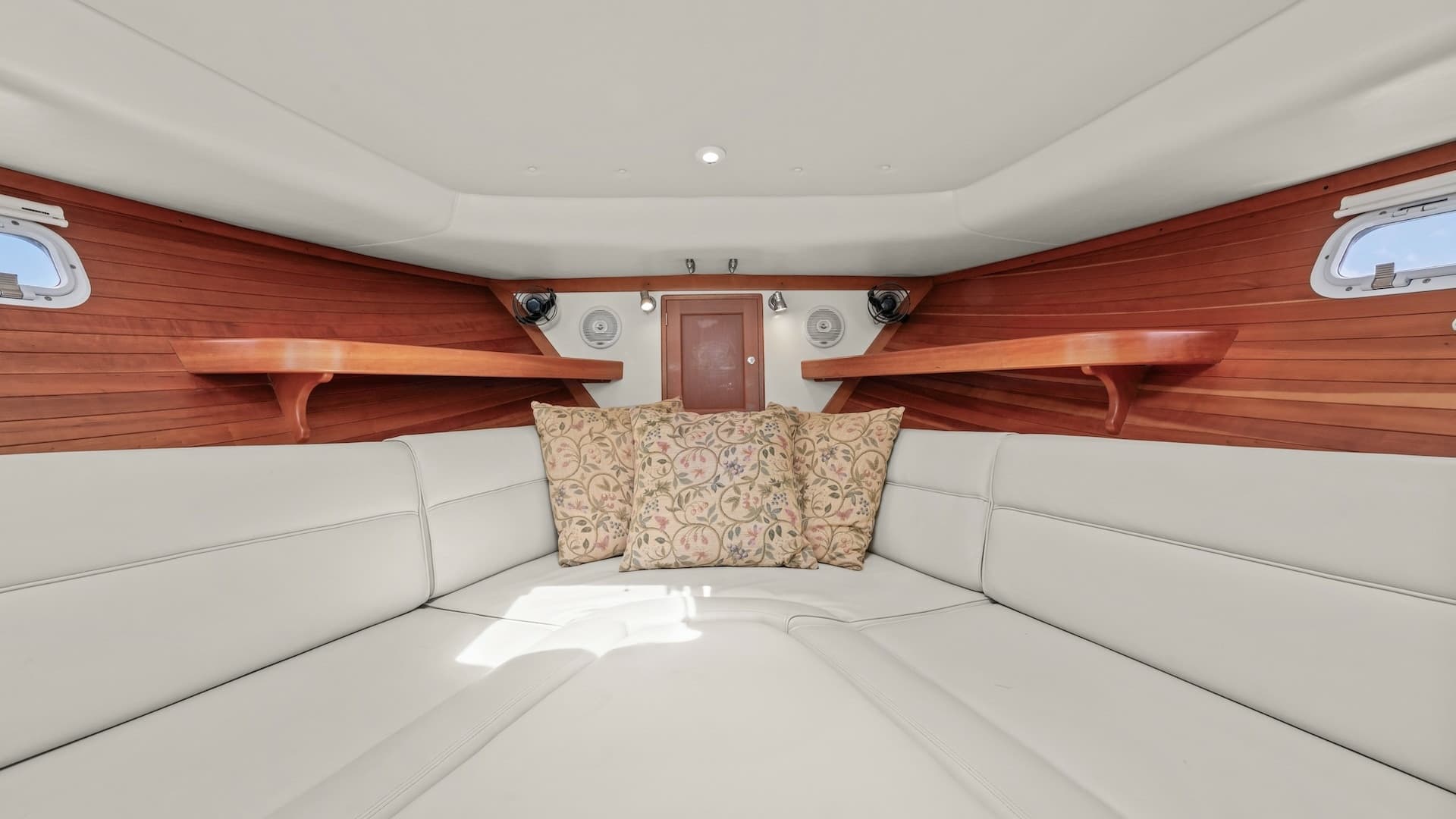 Spacious Forward V-Berth Cabin