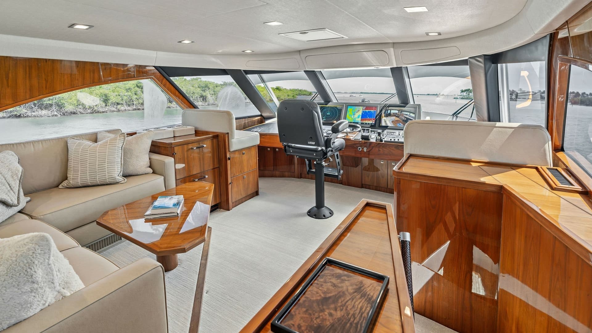 2016 Viking 80 Enclosed Bridge- FRIGATE- Enclosed Bridge Helm