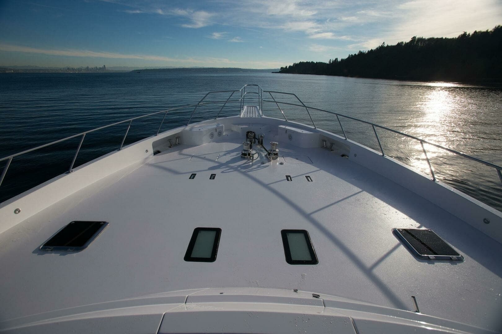 2019 115 Nordlund Expedition Yachtfisher 'Cazador' - Bow